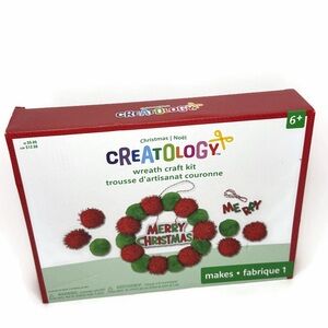 Creatology Wreath Craft Kit with Pom-Poms and Stickers